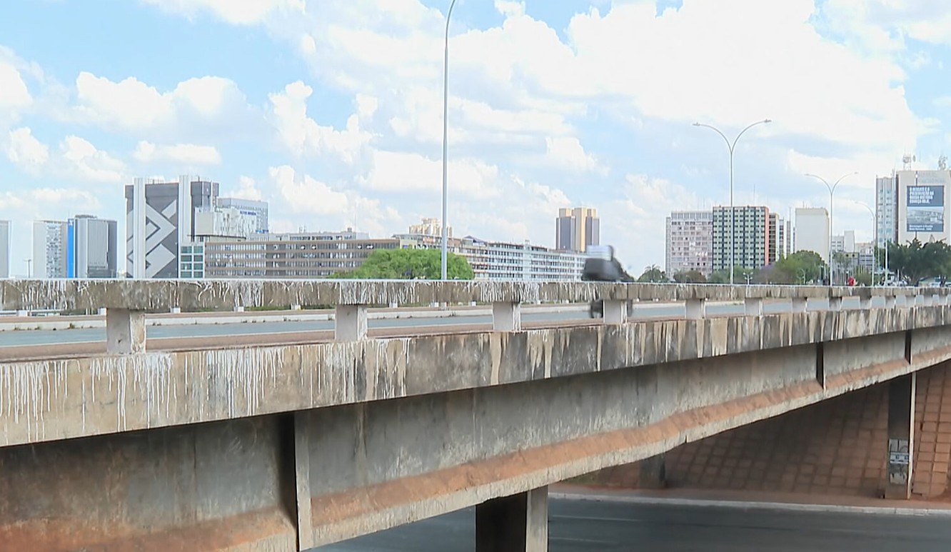 DF tem viadutos com problemas estruturais e em estado crítico, aponta levantamento