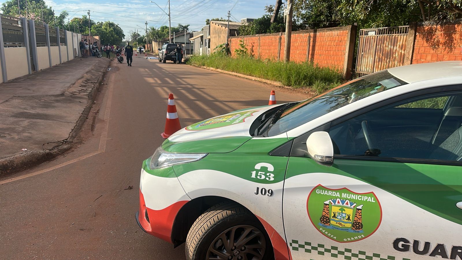 Motociclista morre após passar mal e cair de moto em Várzea Grande 