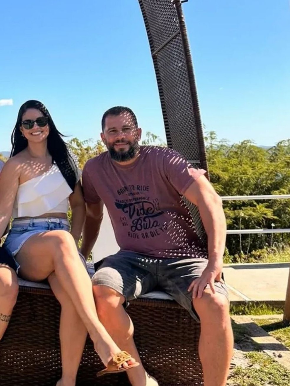 Elian e Solange morreram em acidente no Sertão — Foto: Reprodução/Redes sociais