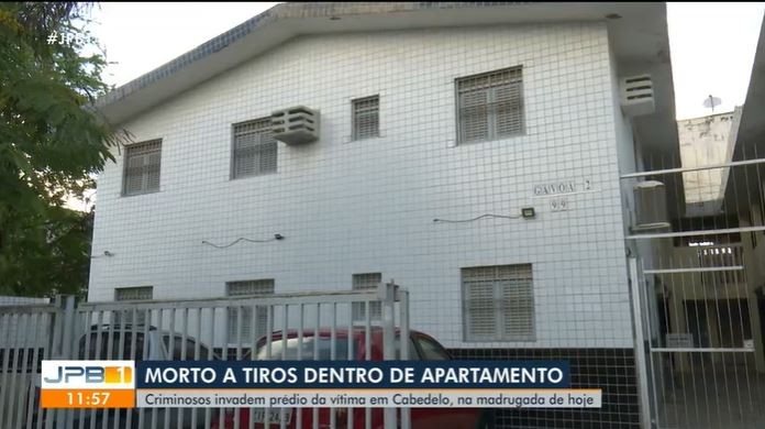 Criminosos invadem apartamento e matam homem, em Cabedelo, na PB 
