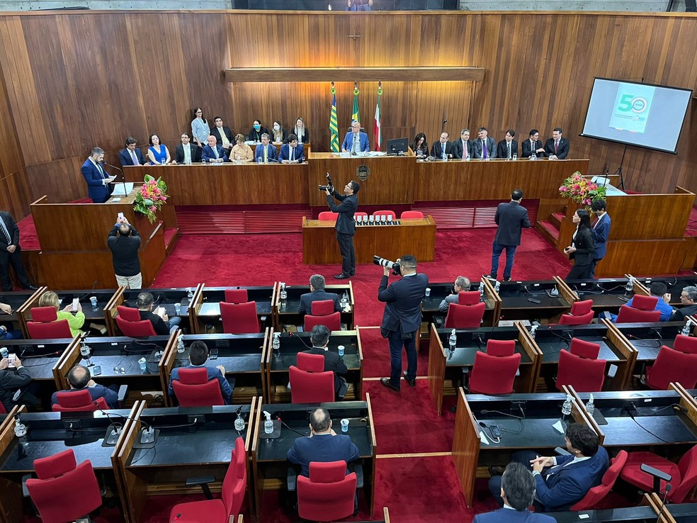 A nota do Piauí quanto ao poder legislativo, ou seja, o funcionamento da Assembleia Legislativa, foi 19, considerado péssimo. — Foto: Isabela Leal / g1 
