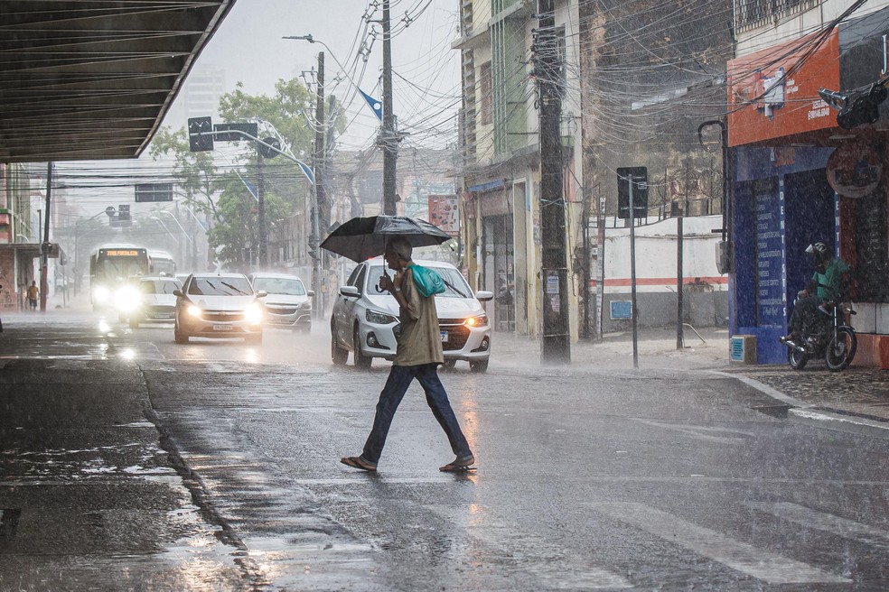 Ceará deve ter terça-feira chuvosa, de acordo com o Inmet — Foto: Davi Rocha/Sistema Verdes Mares