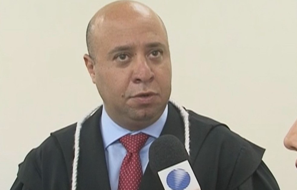 Juiz André Marcelo Strogenski, em entrevista antiga à TV Bahia — Foto: Cedoc/TV Bahia