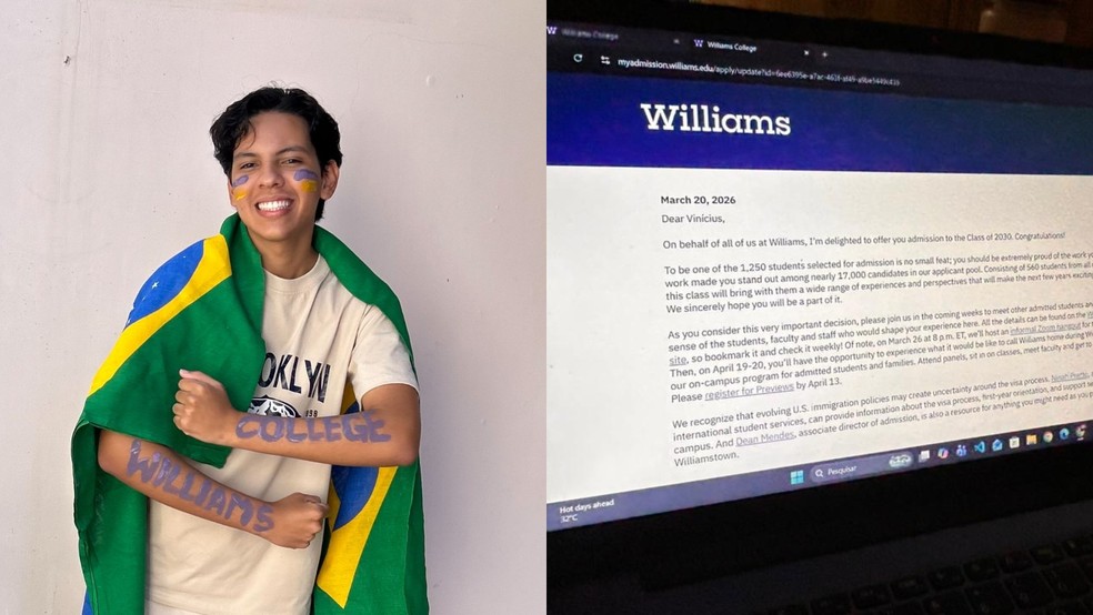 Jovem que criou ONG de educação no CE aos 13 anos ganha bolsa milionária para estudar nos EUA. — Foto: Arquivo pessoal