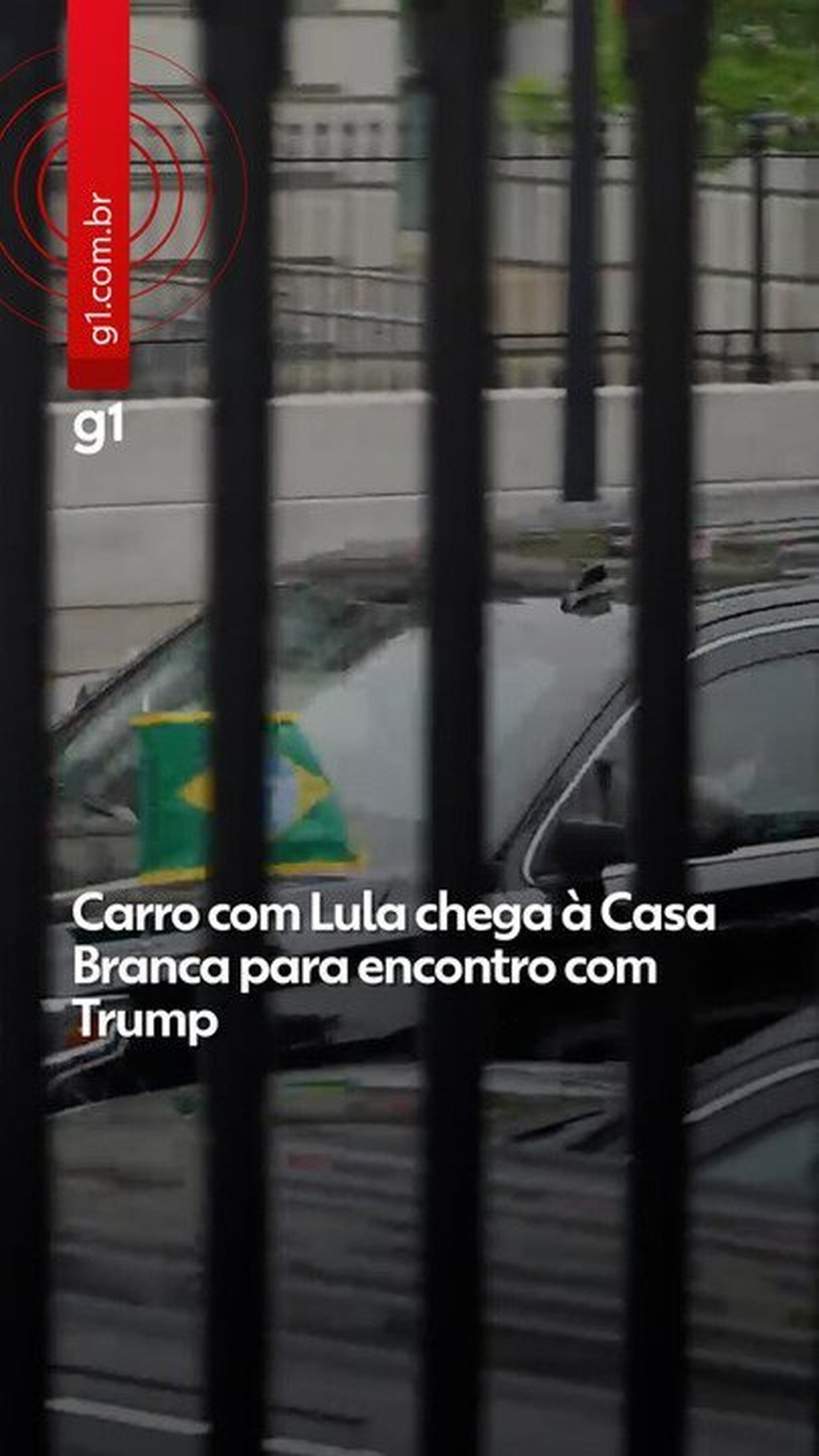Lula chega à Casa Branca para reunião com Trump