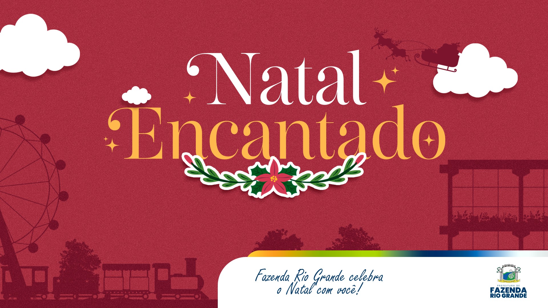 Natal Encantado começa neste dia 5 de dezembro em Fazenda Rio Grande