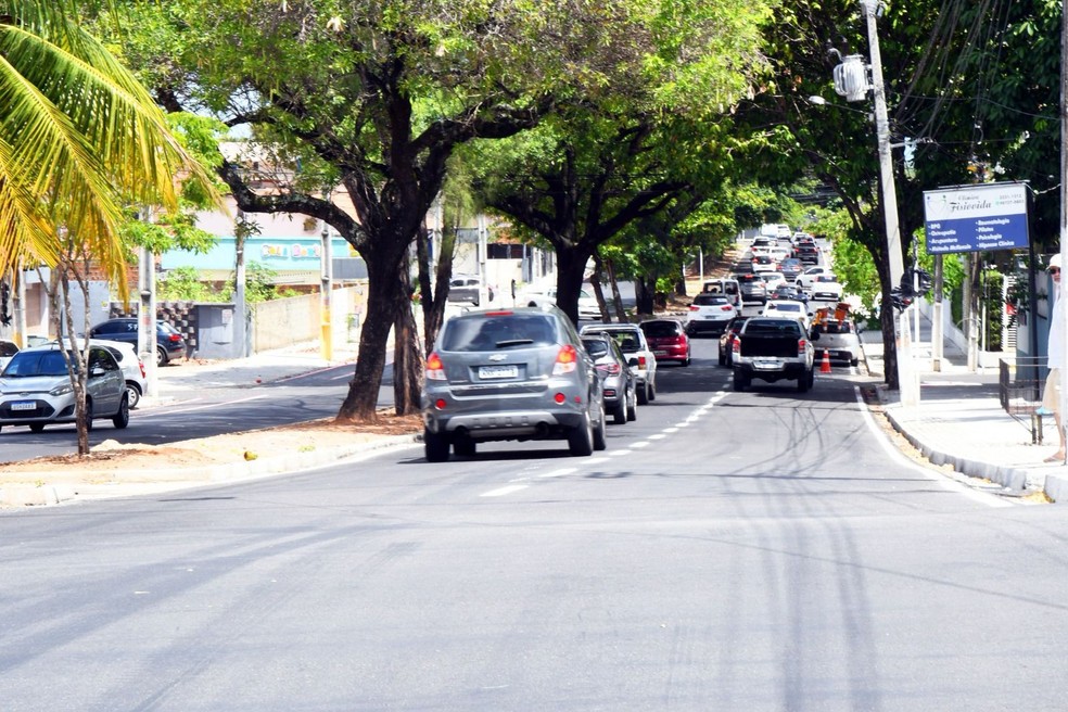 Rua São José, em Natal, — Foto: Foto: Alex Regis/ARQUIVO
