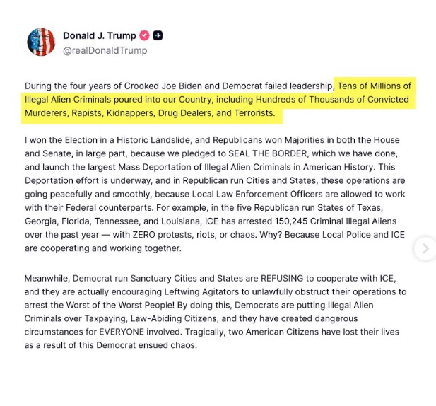 Trump culpa 'caos' democrata pelas mortes de dois americanos por agentes federais