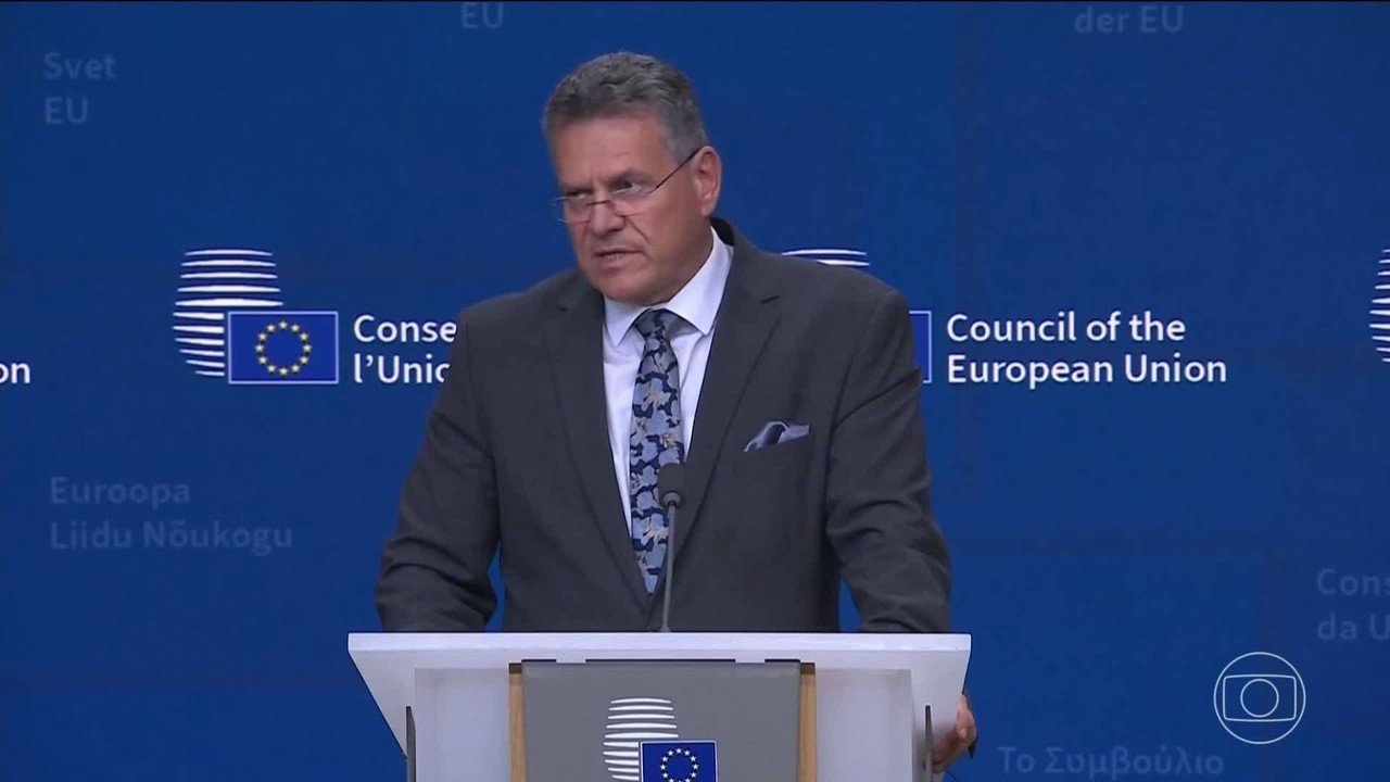 Comissário do Comércio da União Europeia descreve tarifa de Trump para o bloco como inaceitável e injustificada