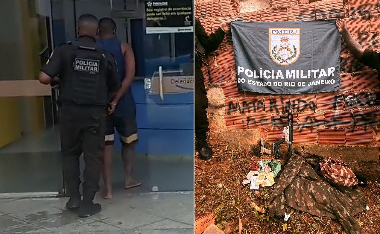 Homem atira contra a PM e é preso em Conceição de Macabu