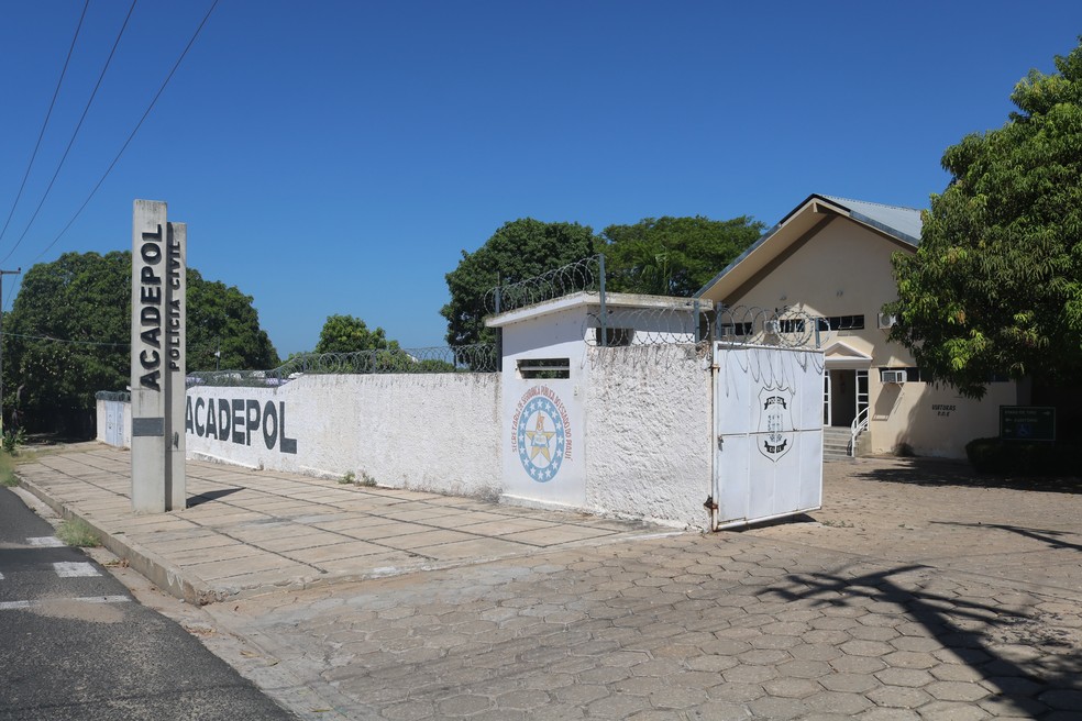 Academia de Polícia Civil do Estado do Piauí (ACADEPOL), na Zona Sul de Teresina — Foto: Lucas Marreiros/G1