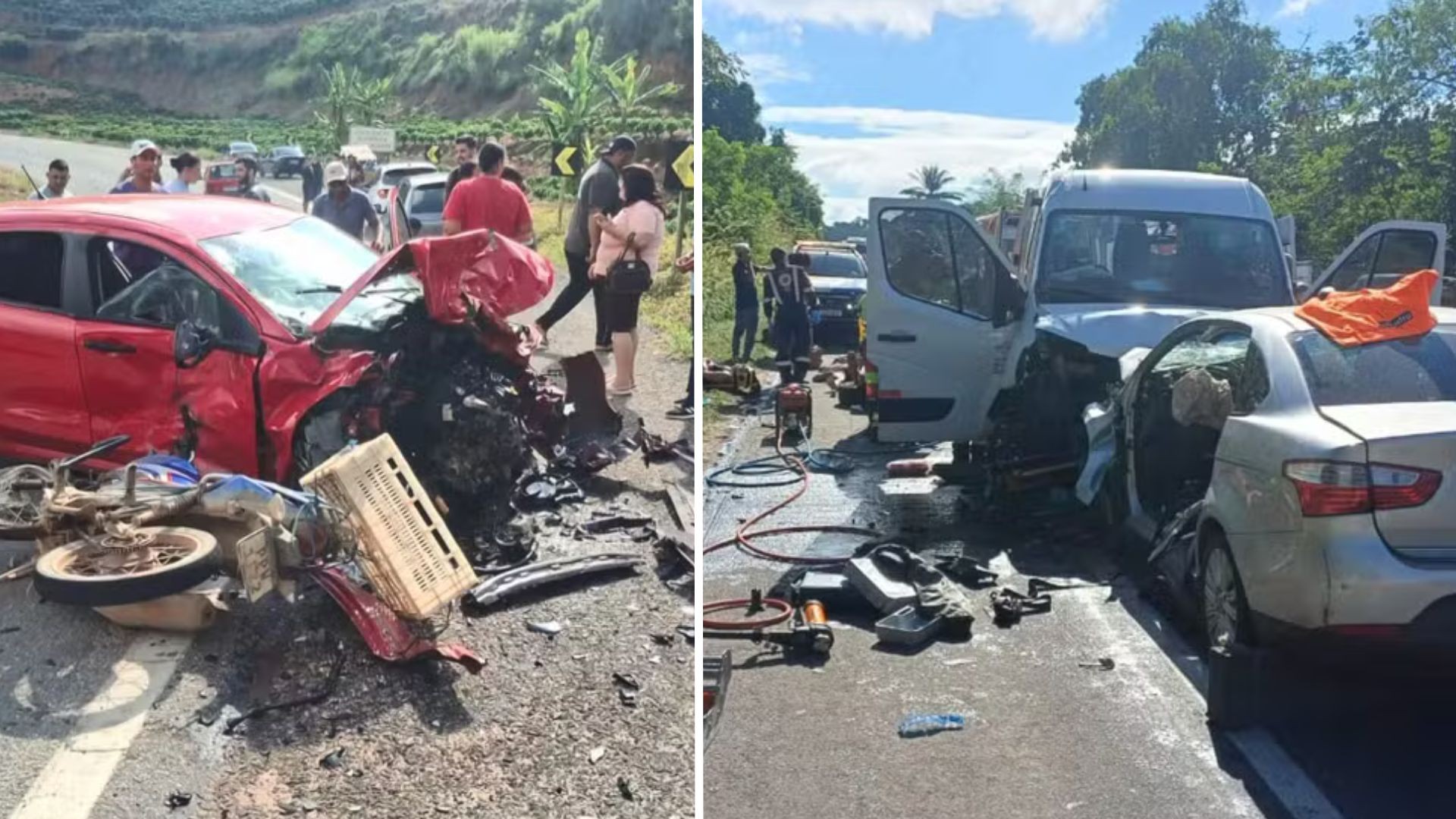 Acidentes de trânsito matam mais do que homicídios e feminicídios no ES