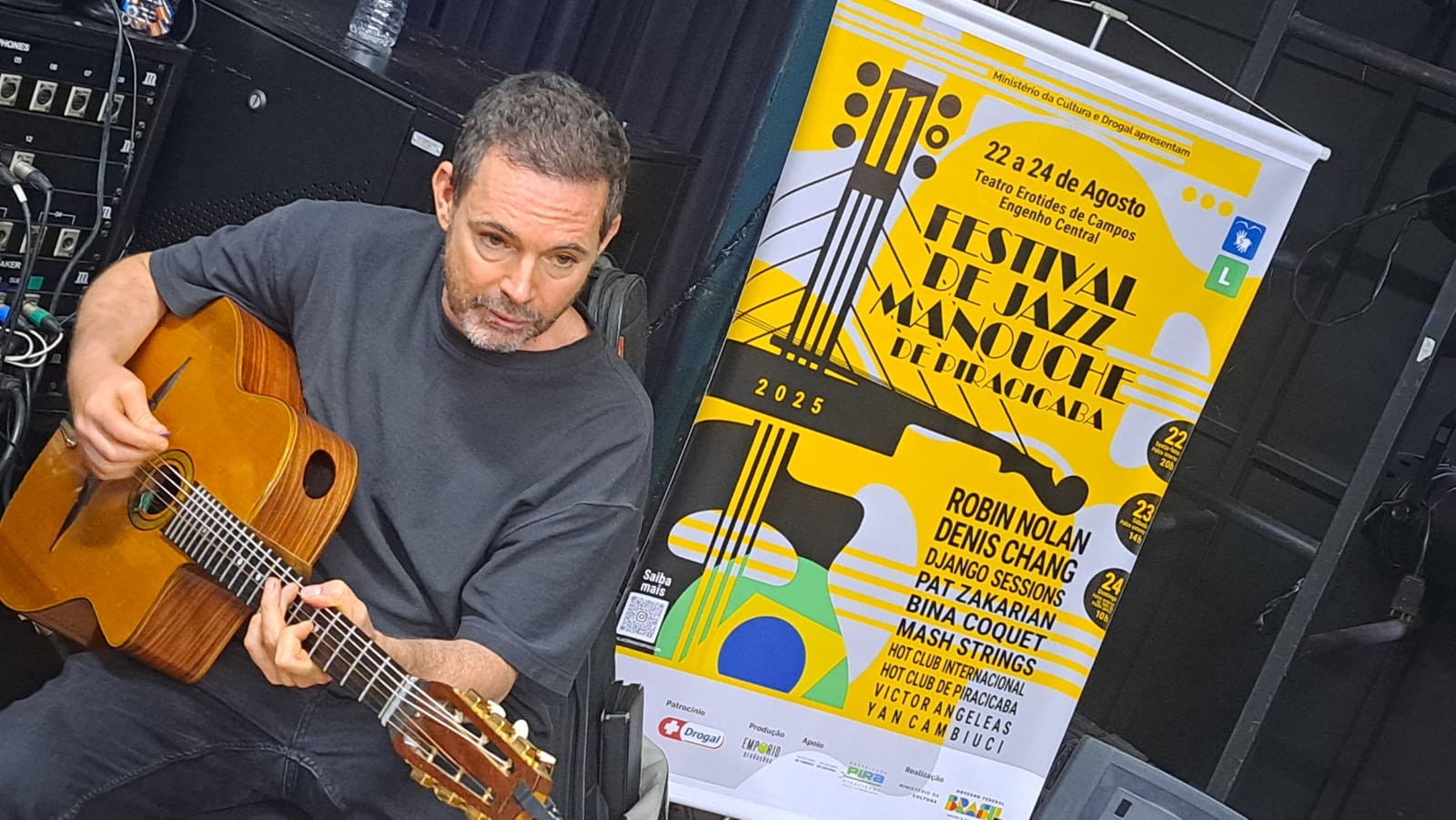 Músico que impressionou George Harrison e tocou com guitarra dos Beatles anima Engenho Central em Piracicaba