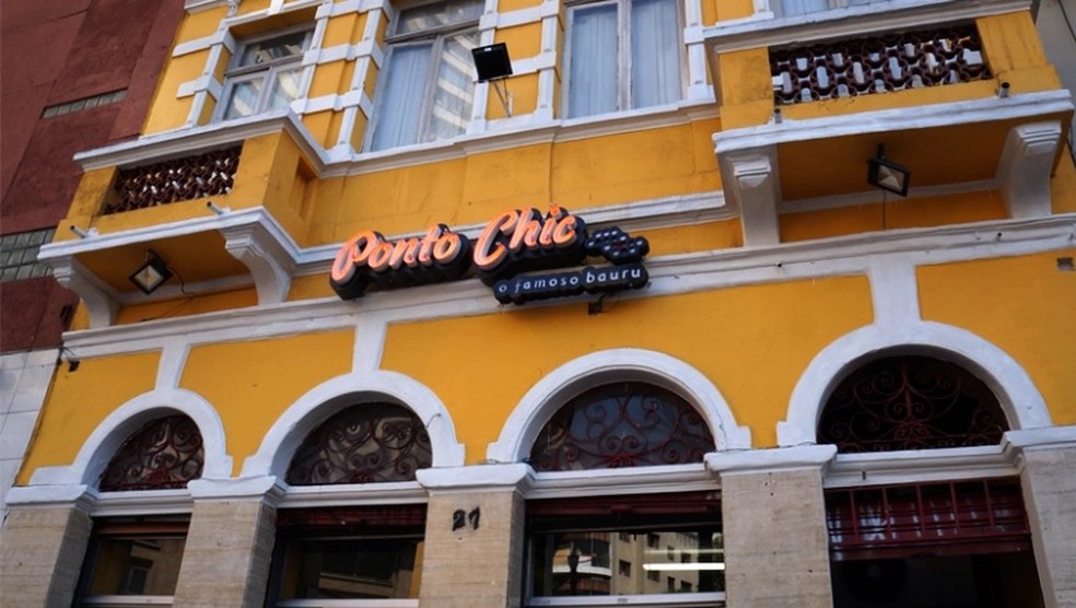 O famoso sanduíche bauru foi criado no restaurante Ponto Chic, que fica na região central de SP — Foto: Divulgação