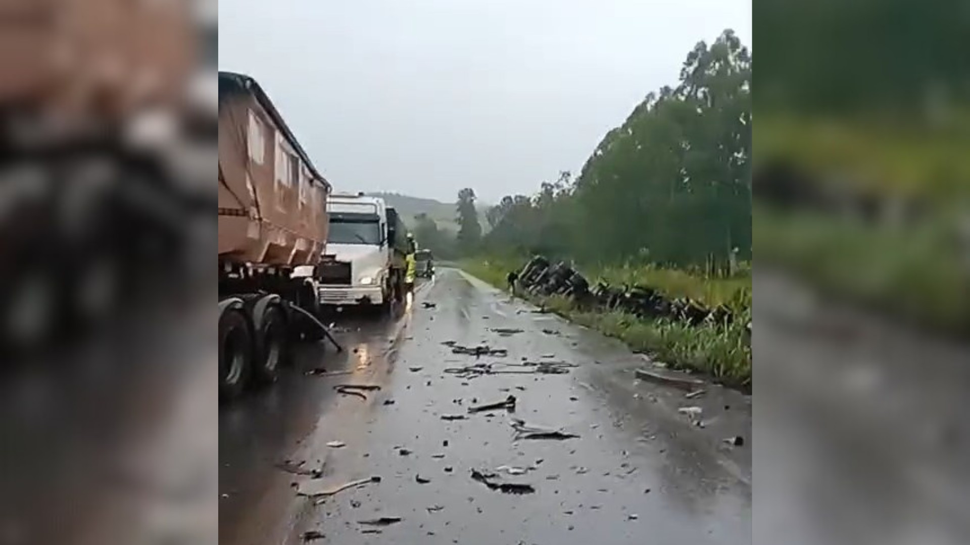 VÍDEO: Motorista de caminhão morre em grave acidente na BR-354 em MG  