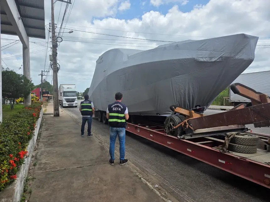 Lancha de R$ 2 milhões é apreendida no Pará por imposto irregular