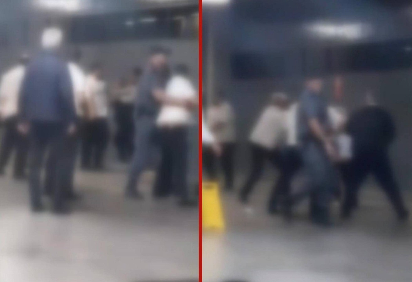 Vídeo mostra briga entre taxistas e motoristas de aplicativo no Aeroporto Afonso Pena, na Região Metropolitana de Curitiba