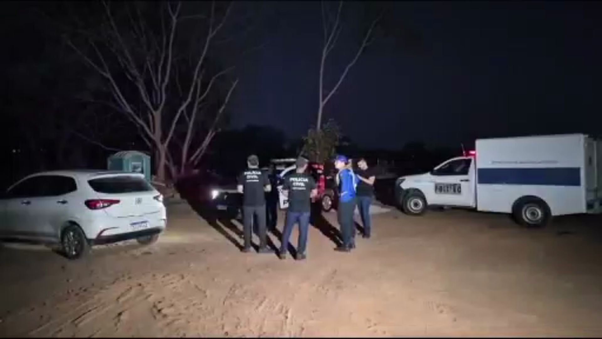 VÍDEO: possível ossada humana é encontrada em área de obras em MT
