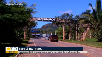 Arraiá da Serra movimenta Taquaruçu com música, tradição e gastronomia