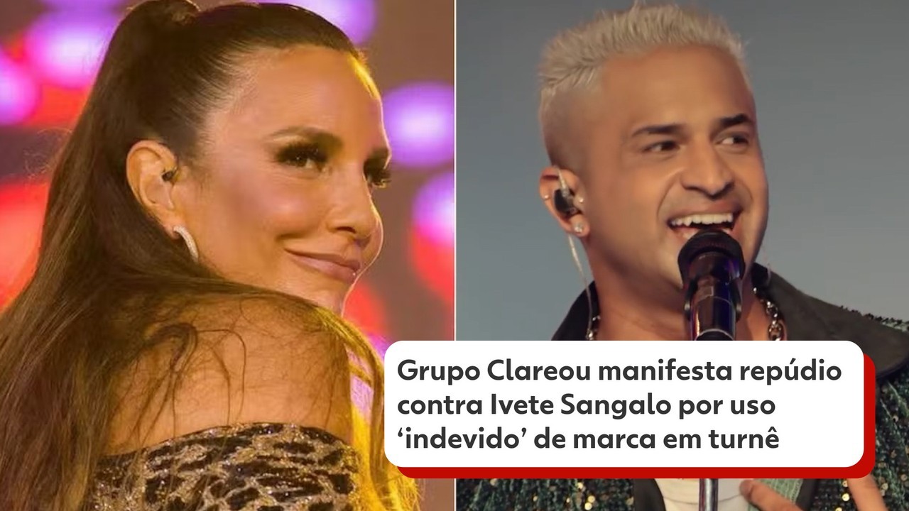 Justiça rejeita pedido de grupo Clareou e autoriza Ivete Sangalo a manter registro de marca de turnê