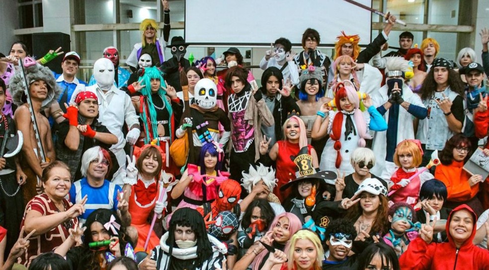 Plaza Geek reúne fãs da cultura asiática em shopping de Manaus neste domingo (16). — Foto: Divulgação