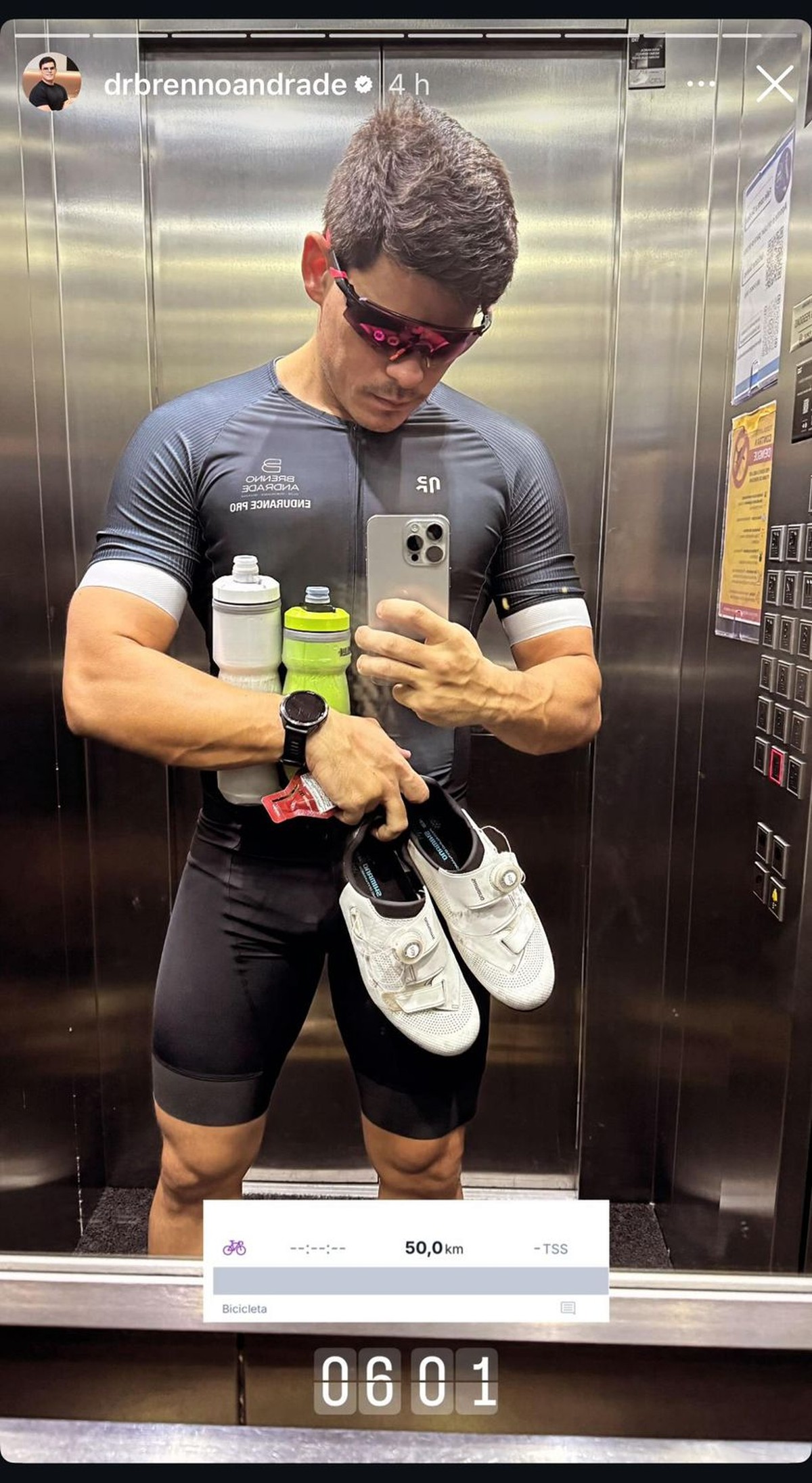Médico fica gravemente ferido em colisão de bicicleta com caminhão na Zona Leste de Teresina