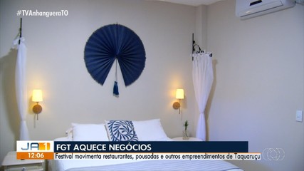 Festival gastronômico aquece os negócios em Taquaruçu