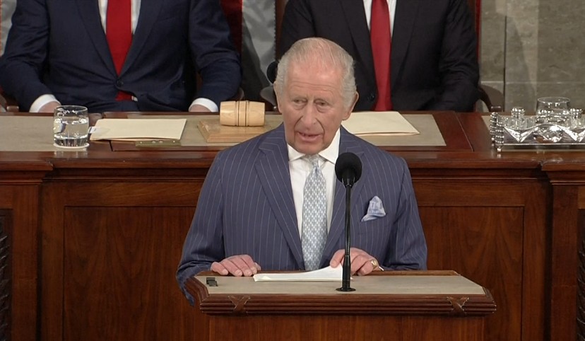 AO VIVO: rei Charles III faz discurso histórico no Congresso dos EUA