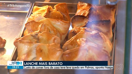 O lanche está mais barato em Palmas