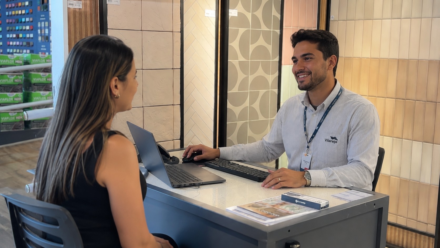 Vilarejo é referência em suporte e orientação em todas as etapas da obra 