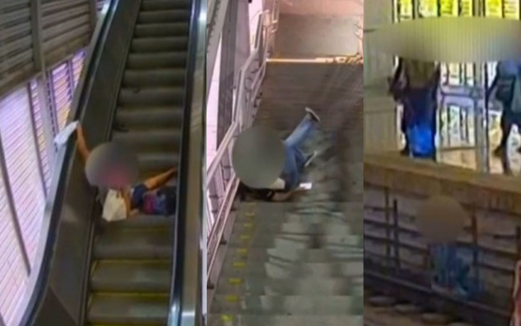 Vídeos mostram quedas de passageiros em escadas e no trilho do metrô de Salvador