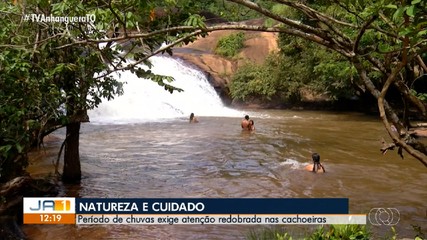 Confira os cuidados ao visitar e tomar banho em cachoeiras durante o período de chuvas