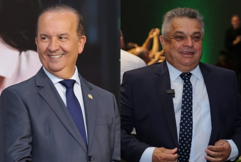 Jorginho Mello (PL) e João Rodrigues (PSD) disputam o governo de SC — Foto: Facebook/Reprodução