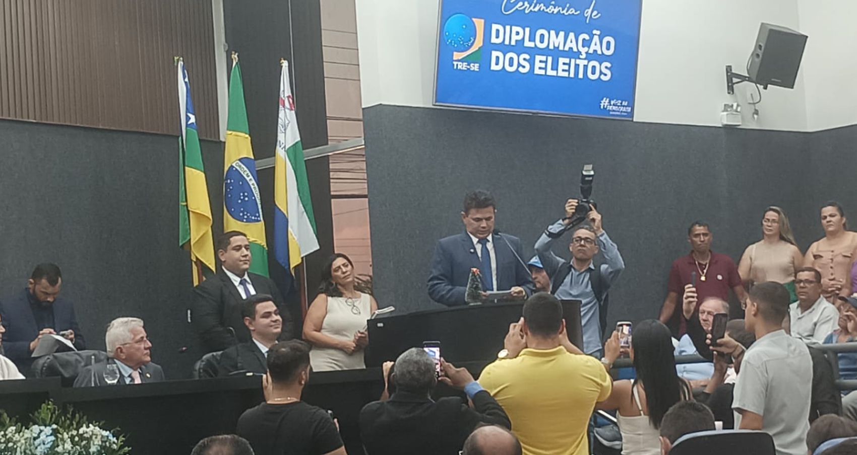 Valmir de Francisquinho, vice e vereadores eleitos em Itabaiana são diplomados