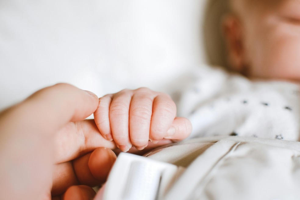 Mão de bebê — Foto: Lisa/Pexels