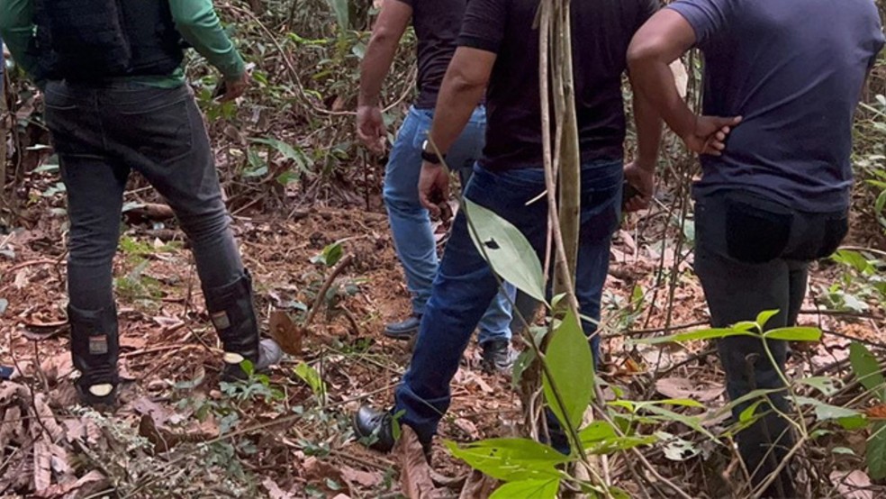 Local onde o corpo da Robério Merêncio da Silva, de 29 anos pela Polícia — Foto: Reprodução/redes sociais
