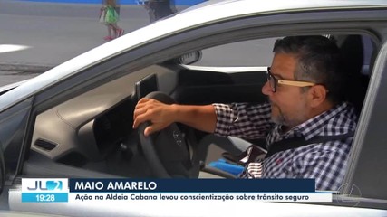 Ação na Aldeia Cabana leva conscientização sobre trânsito seguro em Belém