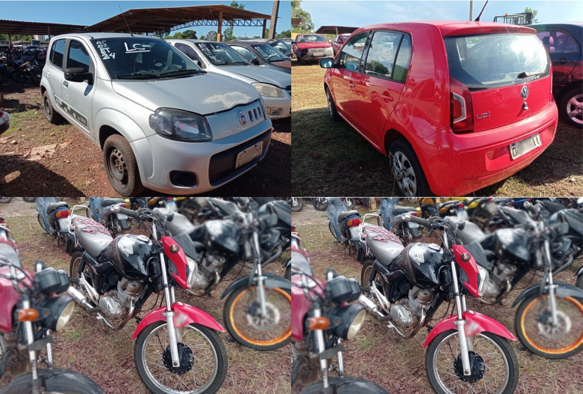 Detran-MS abre primeiro leilão de veículos de 2026 com motos e carros a partir de R$ 3,7 mil