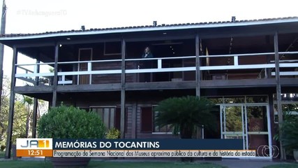 Programação da Semana Nacional dos Museus aproxima público da cultura e história no TO