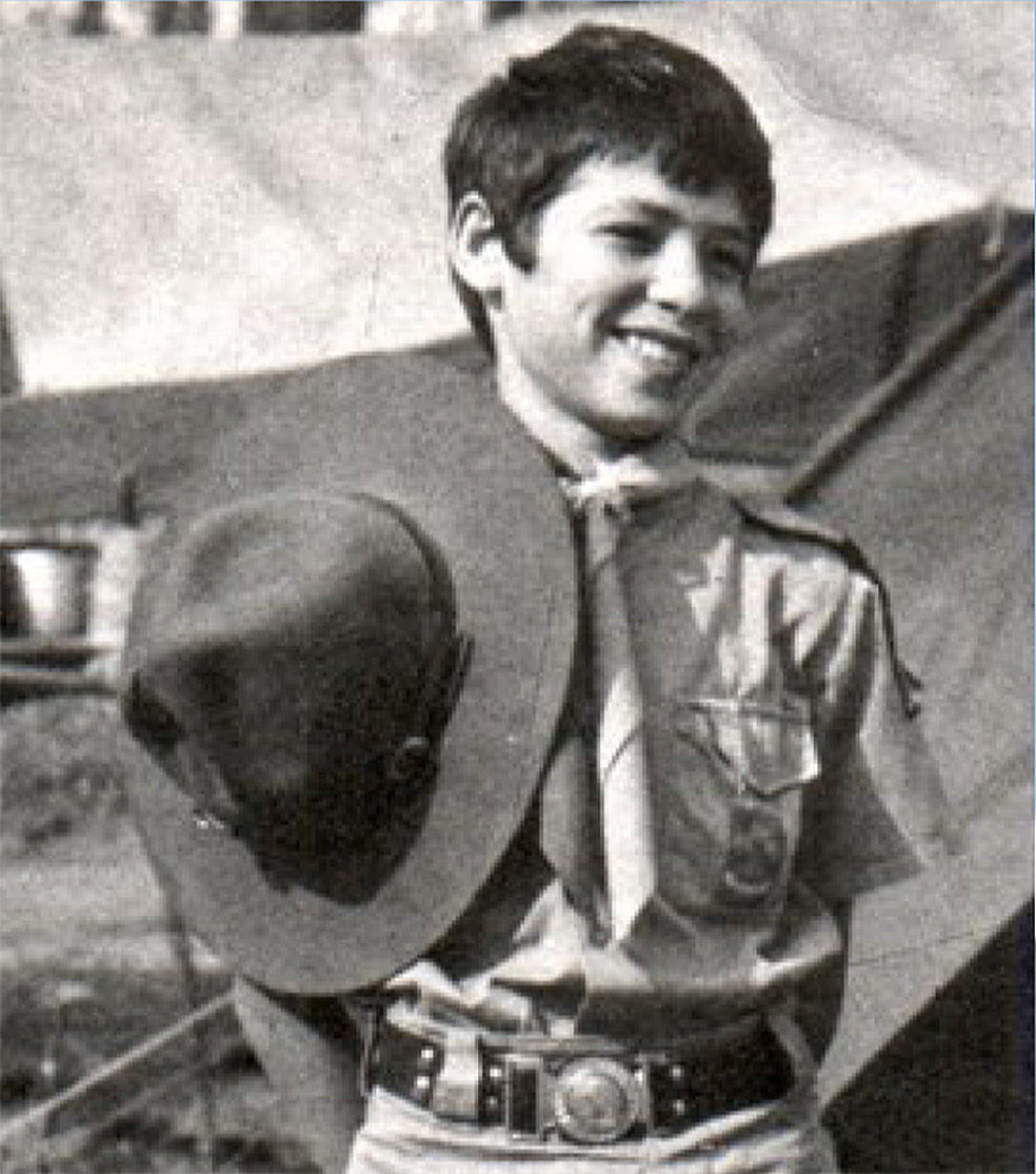 Escoteiro Marco Aurélio Simon desapareceu aos 15 anos em 1985 no Pico dos Marins em Piquete (SP) — Foto: Arquivo pessoal