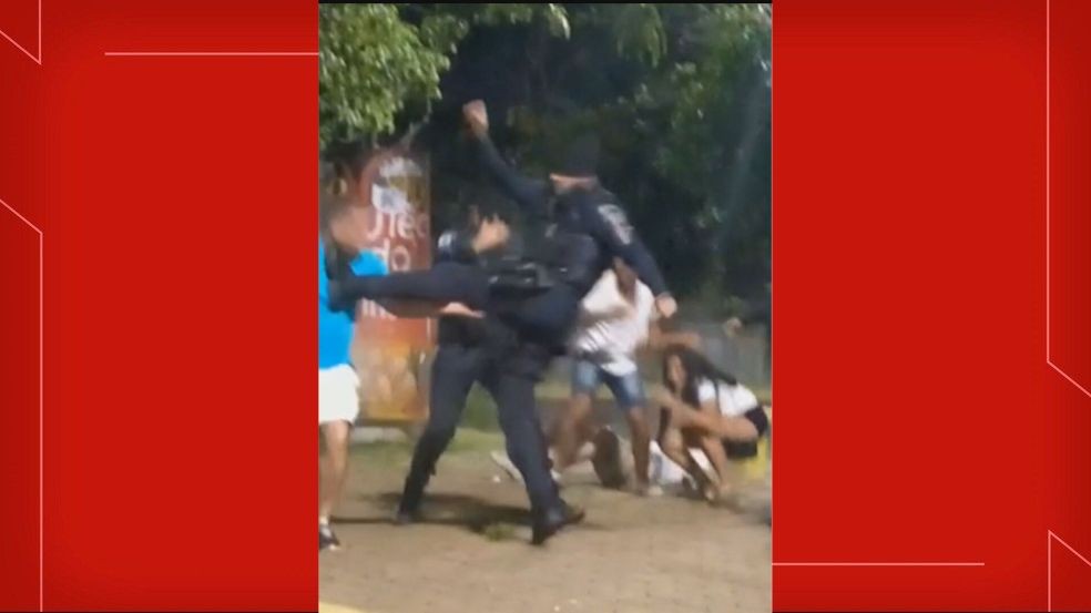 VÍDEO: Ministério Público denuncia policiais militares que chutaram rosto de homem no Guará