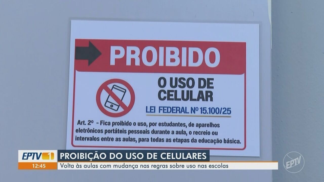 Com proibição de celular, 69 mil alunos da região voltam às aulas na ...