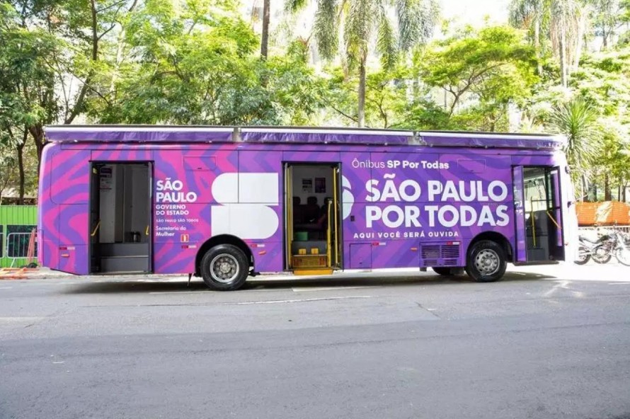 Santos recebe ‘Ônibus SP Por Todas’ com atendimento gratuito para mulheres