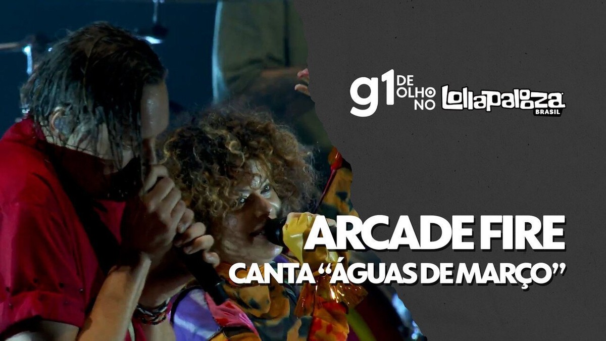 Arcade Fire plays “Águas de Março” in Lolla's charming rendition, despite Win Butler's breathy vocals |  Lollapalooza 2024