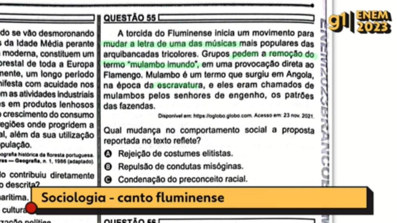 VÍDEOS: Correção do Enem 2023 - 1° dia