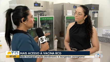 Rede municipal amplia atendimento para vacinação da BCG