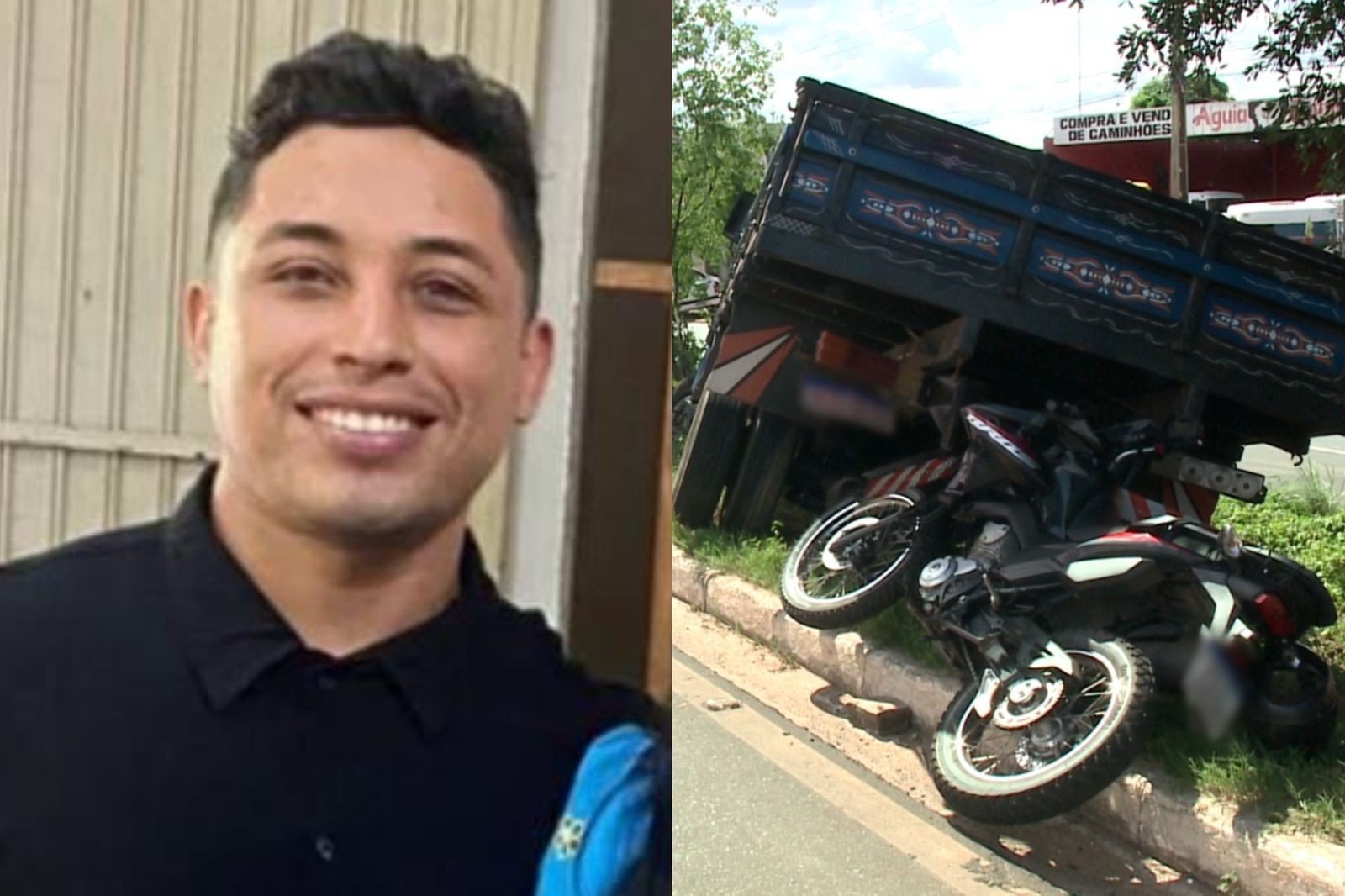 Homem morre aps batida entre moto e caminho na BR-316, na Zona Sul de Teresina