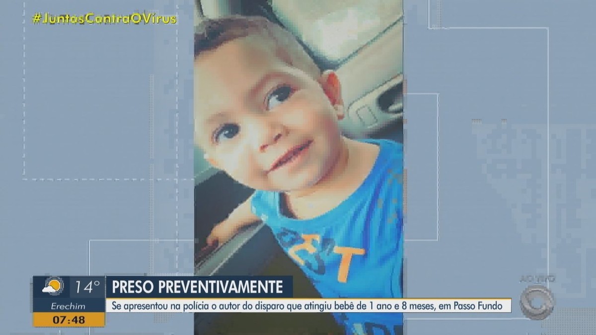 Suspeito de disparar tiro que acertou bebê é preso preventivamente em