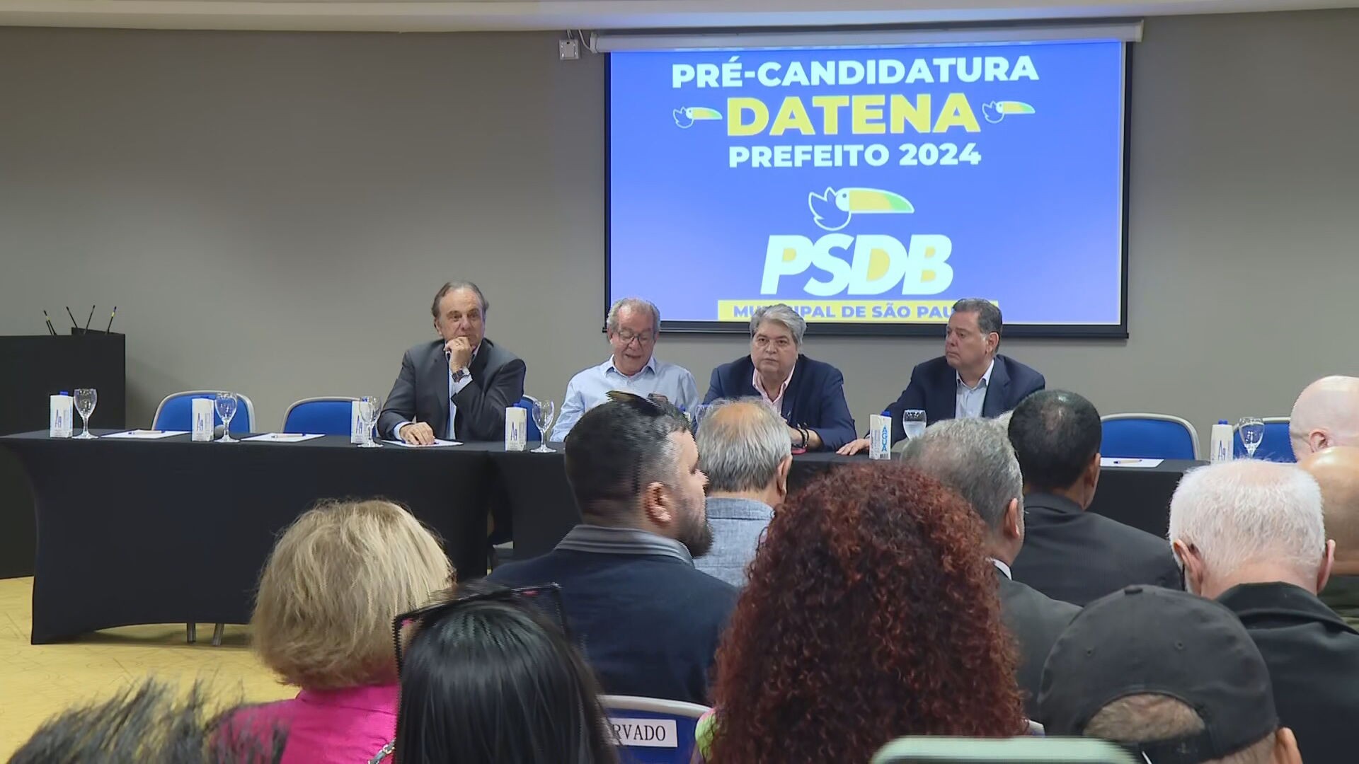PSDB oficializa pré-candidatura de Datena à Prefeitura de SP
