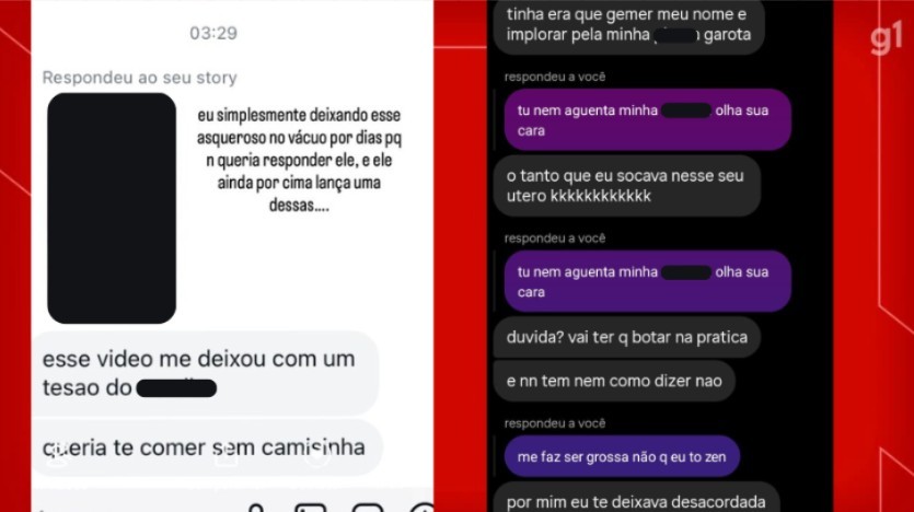 Alunas da UnB acionam a polícia e acusam estudante de história por importunação sexual; veja prints